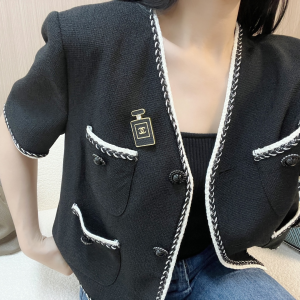 Chanel CC Leather Bottle Brooch