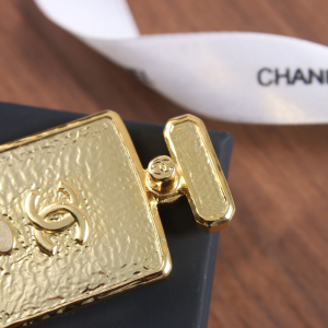 Chanel CC Leather Bottle Brooch