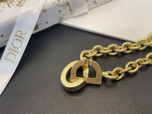 Dior CD Lock Gold Chain Bracelets