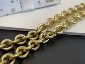 Dior CD Lock Gold Chain Necklaces