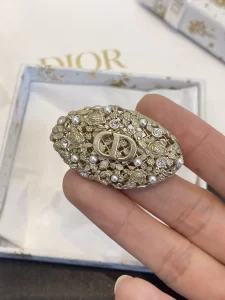 Dior Granville Gold CD Brooch