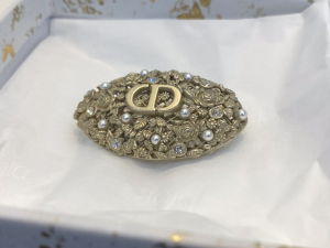 Dior Granville Gold CD Brooch