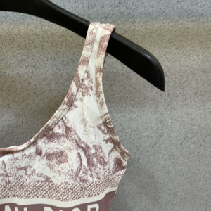 Dior One Pieces Swimsuit Pink