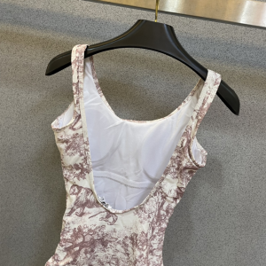 Dior One Pieces Swimsuit Pink