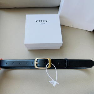 Burberry Leather Belt Black 30MM