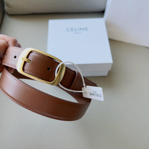 Burberry Leather Belt Brown 30MM
