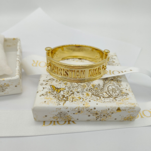 Dior Code Cuff Bracelets Gold