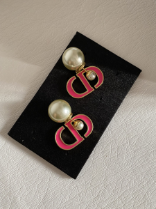 Dior Tribales Earrings Pink