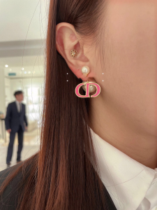 Dior Tribales Earrings Pink