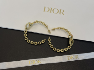 Dior CD Lock Earrings Gold