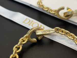 Dior CD Lock Earrings Gold
