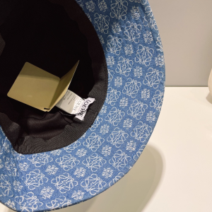 Loewe Anagram Denim Blue Bucket Hat