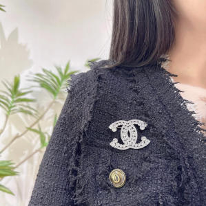 Chanel Diamonds CC Brooch
