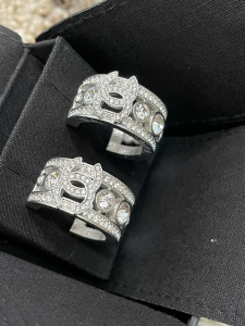 Chanel Diamonds CC Earrings