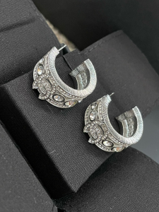 Chanel Diamonds CC Earrings