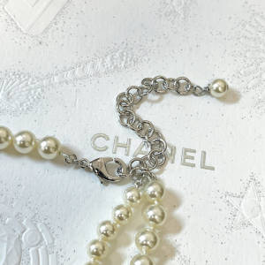 Chanel Crystals CC Pearls Necklaces