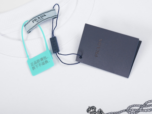 Prada White Cotton T Shirt