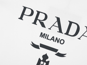 Prada White Cotton T Shirt