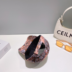 Dior Cotton Pink Baseball Cap Hat