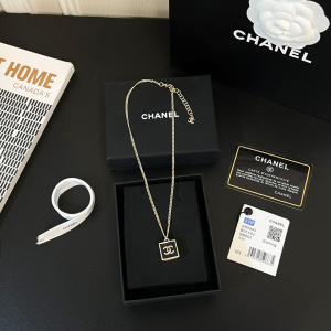 Chanel CC Logo Pendant Necklaces