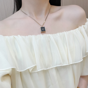 Chanel CC Logo Pendant Necklaces