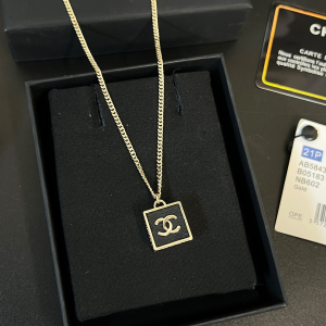 Chanel CC Logo Pendant Necklaces