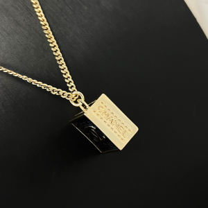Chanel CC Logo Pendant Necklaces