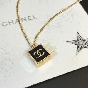 Chanel CC Logo Pendant Necklaces