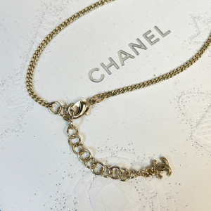 Chanel CC Logo Pendant Necklaces