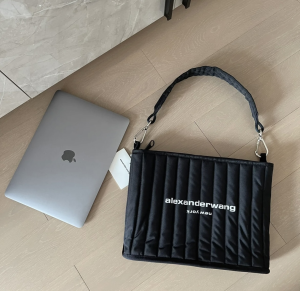 Alexander Wang Elite Tech Nylon Shoulder Bag Black Alexander Wang Elite Tech Nylon Shoulder Bag Black