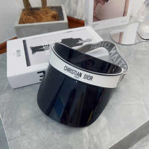 Dior Diorclub V1U Black Visor Hat
