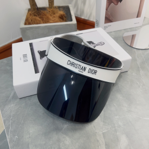 Dior Diorclub V1U Black Visor Hat