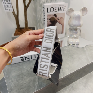 Dior Diorclub V1U Black Visor Hat