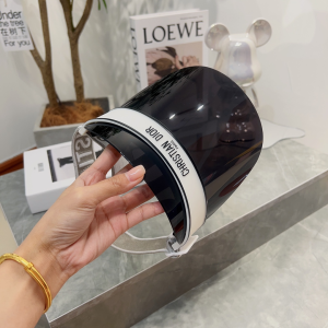 Dior Diorclub V1U Black Visor Hat