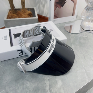 Dior Diorclub V1U Black Visor Hat