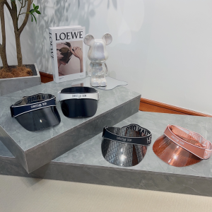 Dior Diorclub V1U Black Visor Hat