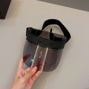 Dior Diorclub V1U Visor Hat Black