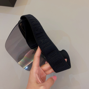 Dior Diorclub V1U Visor Hat Black