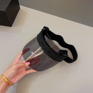 Dior Diorclub V1U Visor Hat Black