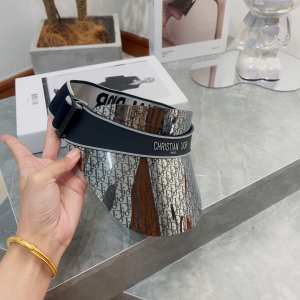 Dior Diorclub V1U Visor Hat Black