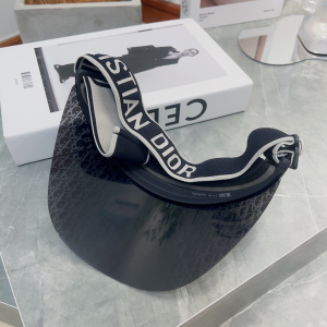 Dior Diorclub V1U Visor Hat Black