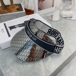 Dior Diorclub V1U Visor Hat Black