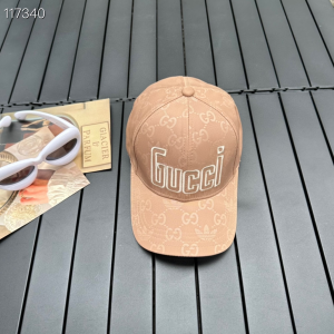 Gucci x Adidas GG Baseball Cap Hat Beige