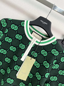 Gucci GG Jacquard Top Green