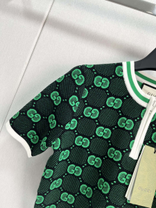 Gucci GG Jacquard Top Green