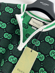 Gucci GG Jacquard Top Green