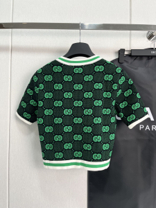 Gucci GG Jacquard Top Green
