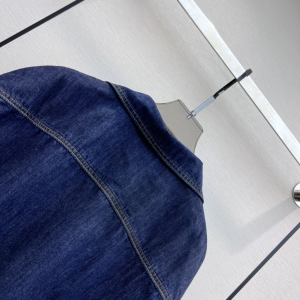 Miu Miu Denim Blue Short Shirts