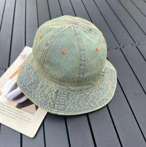 Balenciaga BB Denim Blue Bucket Hat