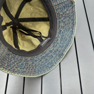 Balenciaga BB Denim Blue Bucket Hat
